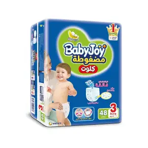 بيبي جوي كيلوت حفاظات اطفال رقم 3 وسط *3