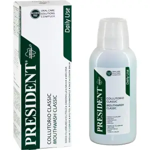 PRESIDENT غسول فم 250 مل اخضر