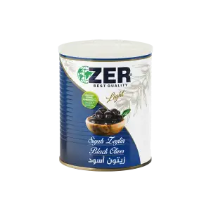 زيتون اسود لايت زير 850 غم *12