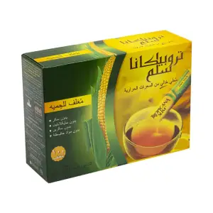 سكر تروبيكانا اخضر 100 ظرف 150 غم *12