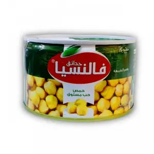 فالنسيا حمص حب علبة معدنية 400 غم *24