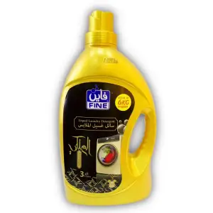 فاين سائل غسيل ملابس 3 لتر *6 متنوع